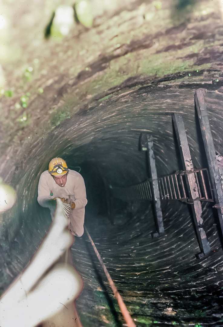 Mill Dam shaft Jan 1977